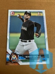 2018 1st Bowman Prospects #BP70 Merandy Gonzalez Miami Marlins